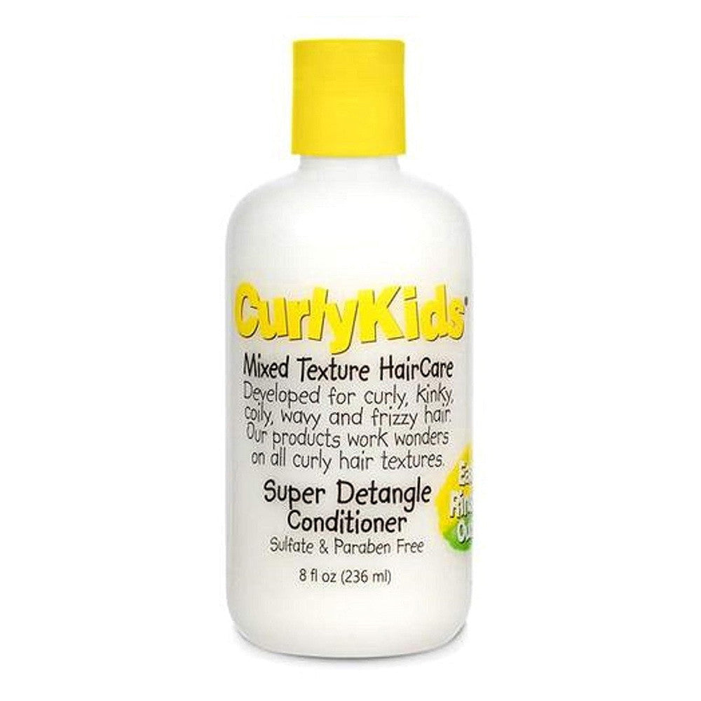 CurlyKids Mixed Hair Hair Care Super Detangling Conditioner, 8 Oz
